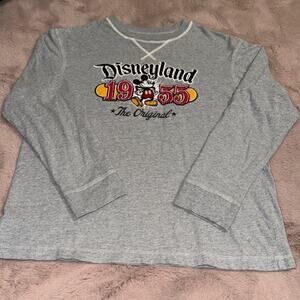 Disney Authentic Walt Disney World 1971 Gray Size Large Long Sleeve